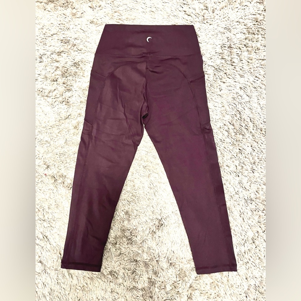 ZYIA Plum High-Waist Leggings